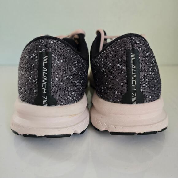 Brooks Launch 7 Running Shoes Women's 8.5 Gray Pink Athletic Athleisure Active - Picture 5 of 11
